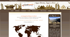 Desktop Screenshot of le-voyage-autrement.com